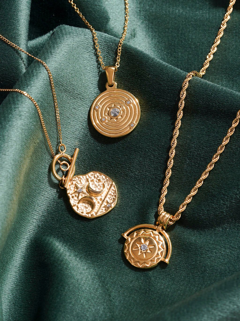 Coin Collection - Dorose | Wasserfester Schmuck, 18K vergoldet