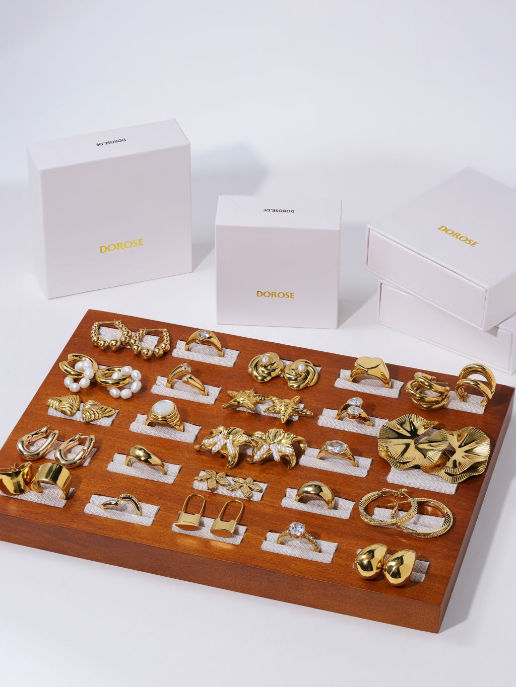 Neuheiten Schmuck | Wasserfest & 18k-vergoldet | DOROSE