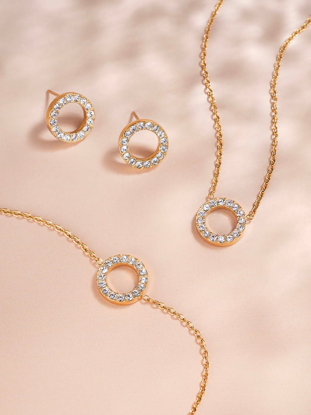 Schmuck Sets - Dorose | Wasserfester Schmuck, 18K vergoldet
