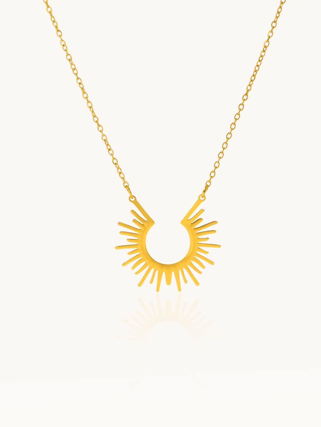 Sunburst Halskette Gold - Dorose | Wasserresistent, kein Verfärben