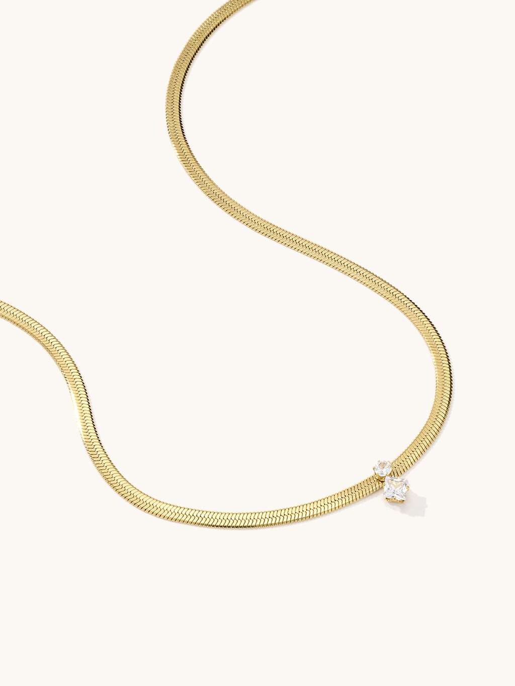 Spotlight Schlangenkette Gold