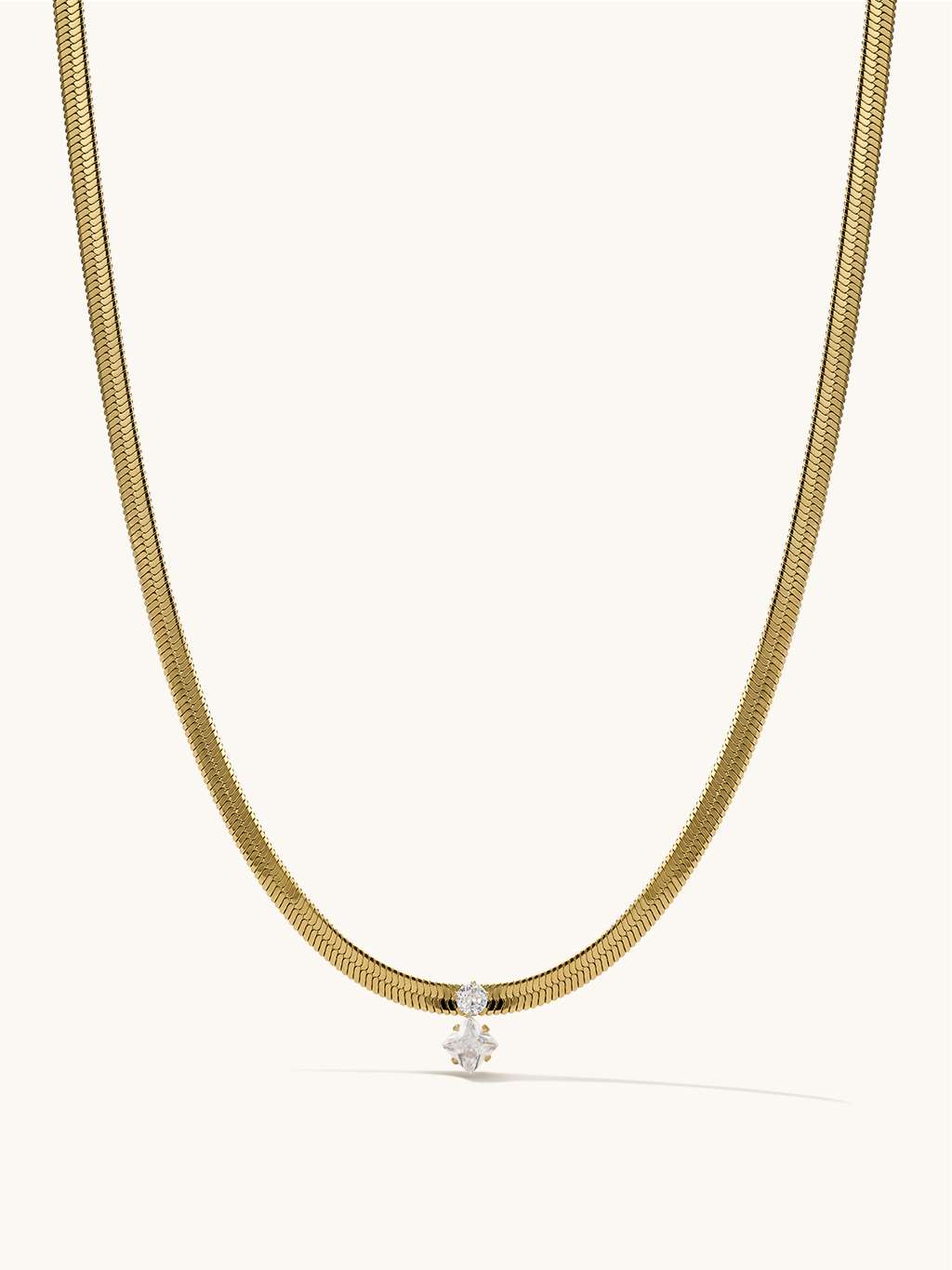 Spotlight Schlangenkette Gold