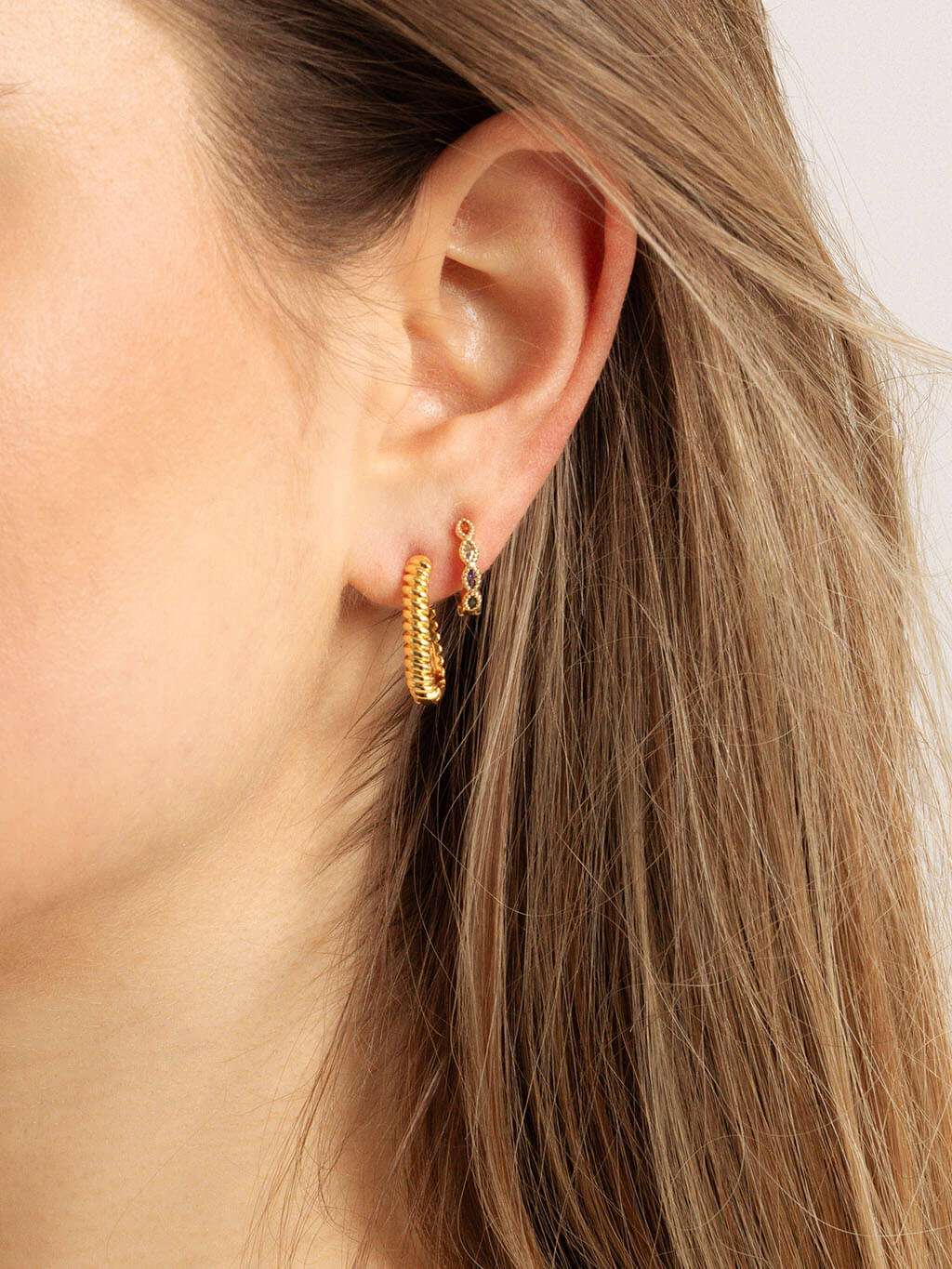 Absolute Appeal Ohrringe Gold - Dorose | Wasserfester Schmuck, 18K vergoldet