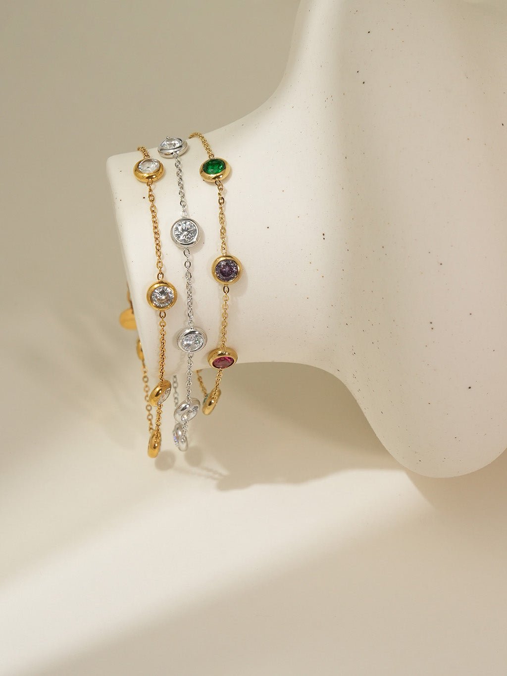 Armband Orient Zirkonia Gold & Silber - Dorose | Wasserresistent, kein Verfärben