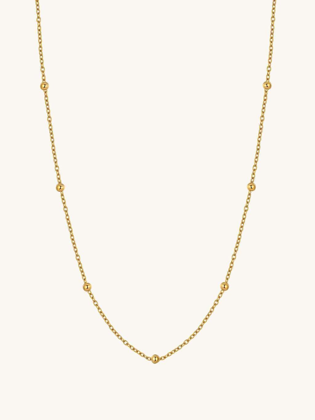Ball Halskette Gold & Silber - Dorose | Wasserfester Schmuck, 18K vergoldet