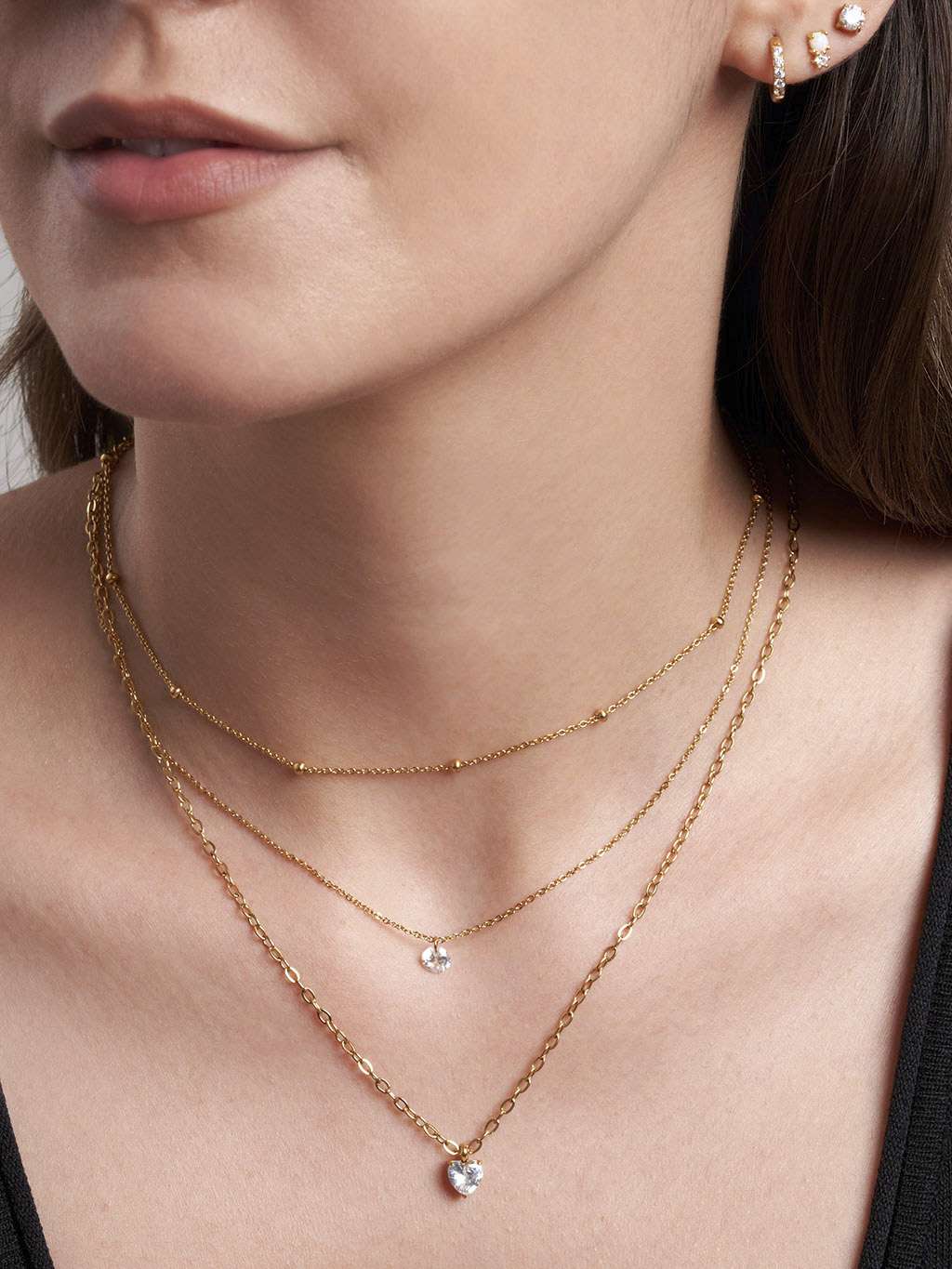 Ball Halskette Gold & Silber - Dorose | Wasserfester Schmuck, 18K vergoldet