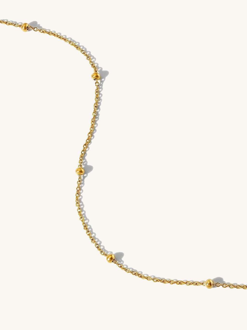 Ball Halskette Gold & Silber - Dorose | Wasserfester Schmuck, 18K vergoldet