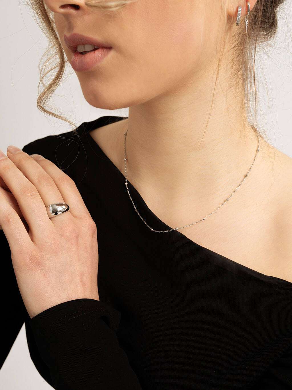 Ball Halskette Gold & Silber - Dorose | Wasserfester Schmuck, 18K vergoldet