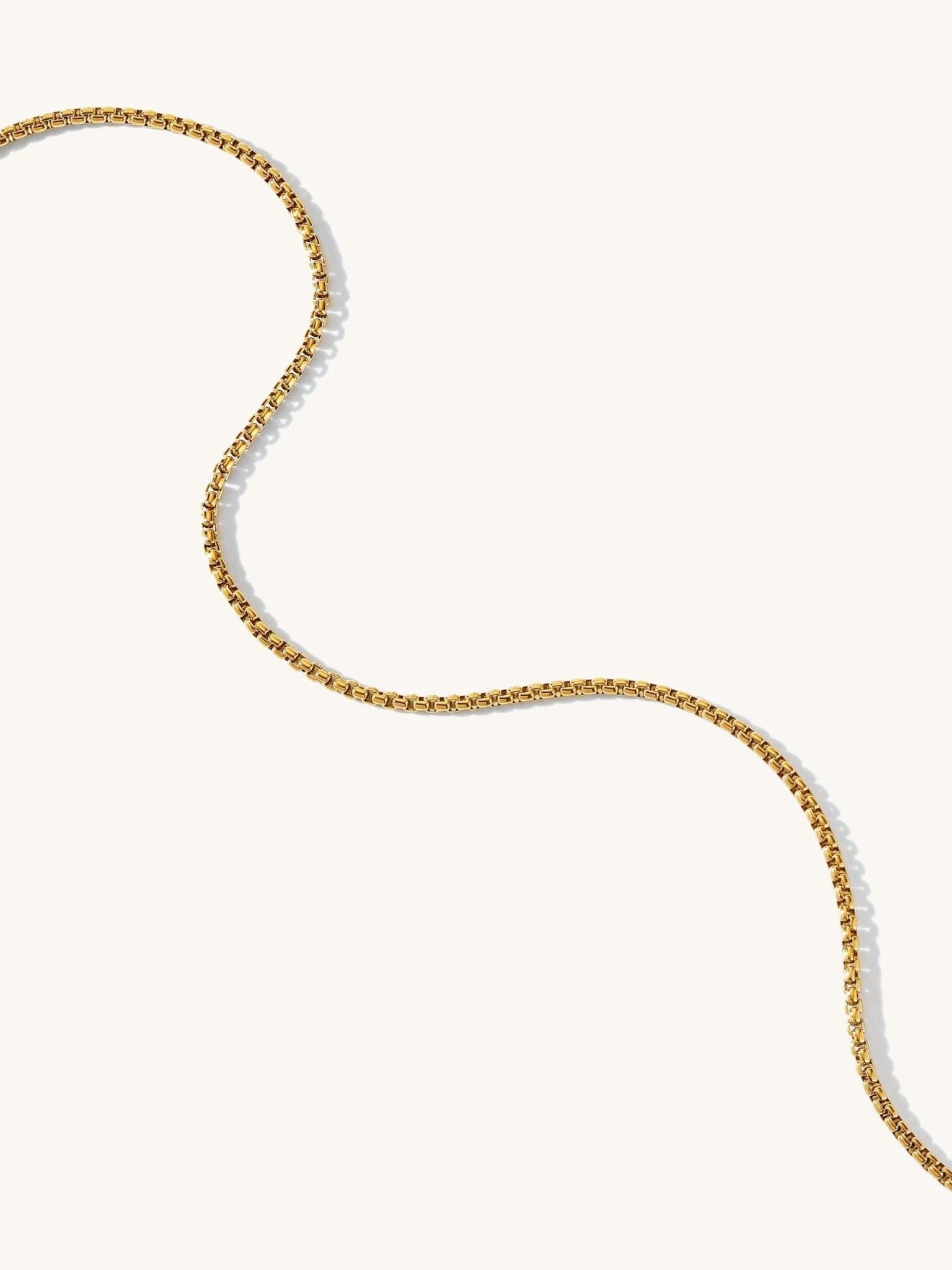 Belcher Chain Kette Gold & Silber - Dorose | Wasserfester Schmuck, 18K vergoldet