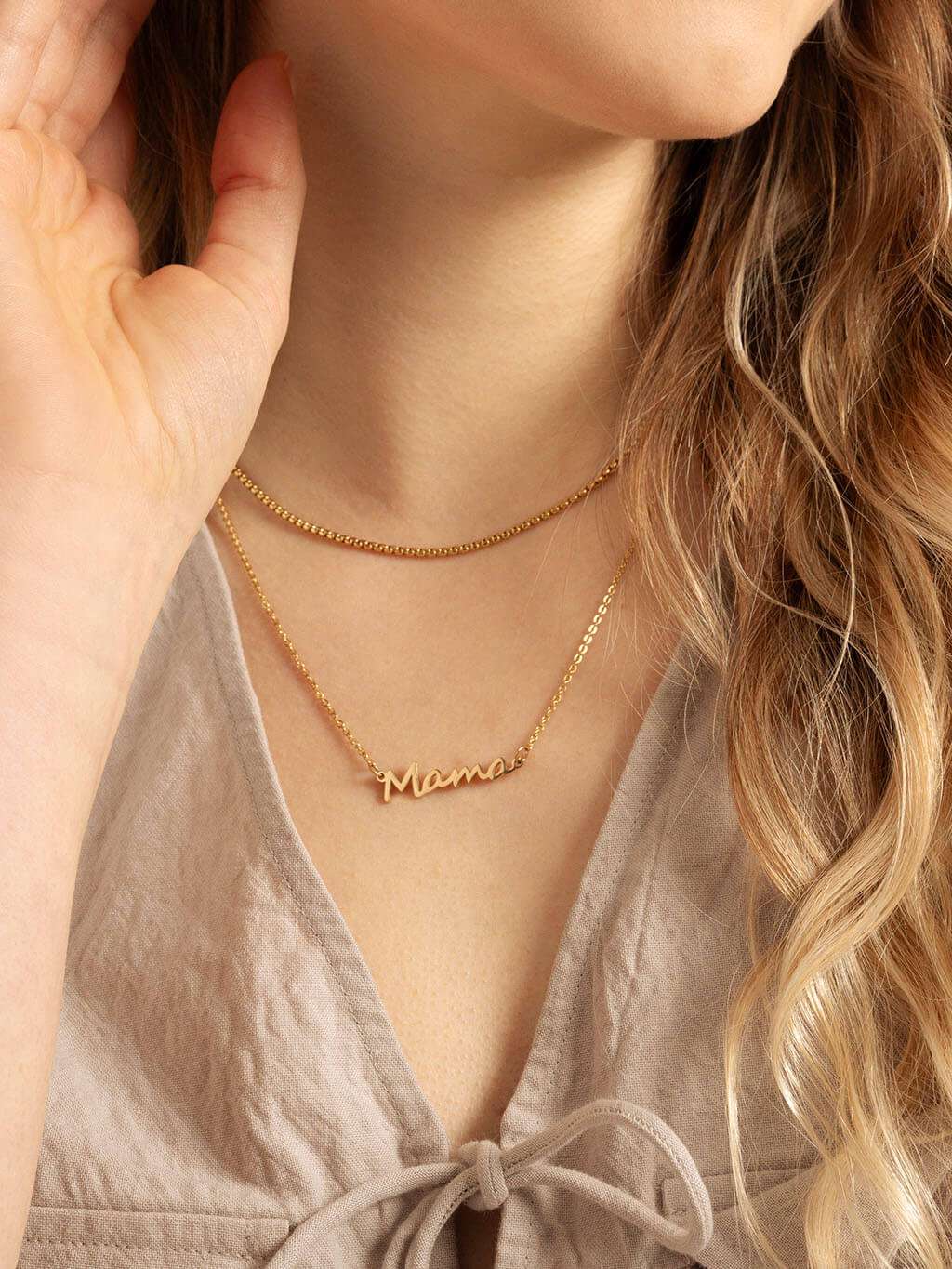 Belcher Chain Kette Gold & Silber - Dorose | Wasserfester Schmuck, 18K vergoldet