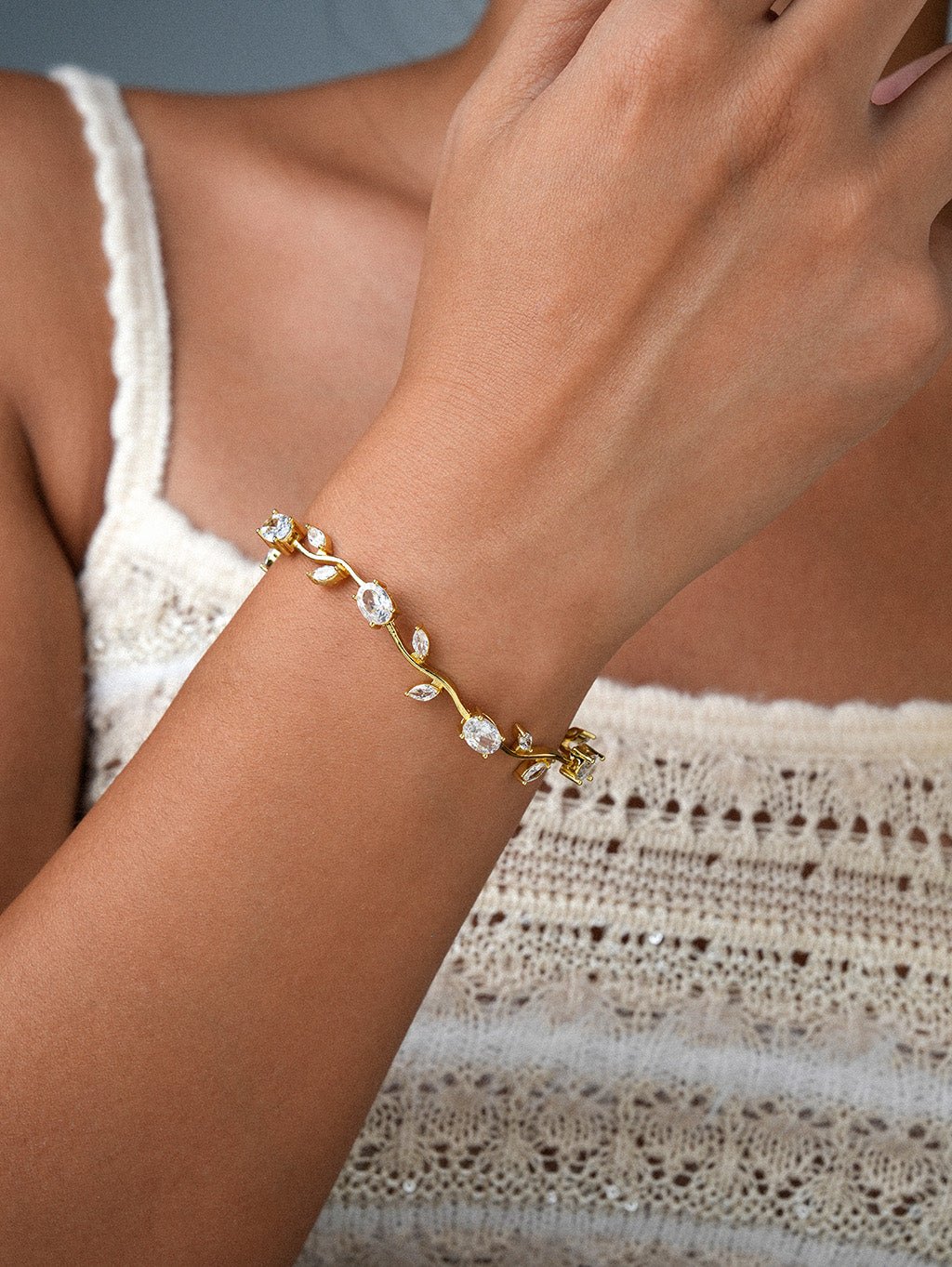 Bloomlight Armband Gold - Dorose | Wasserresistent, kein Verfärben