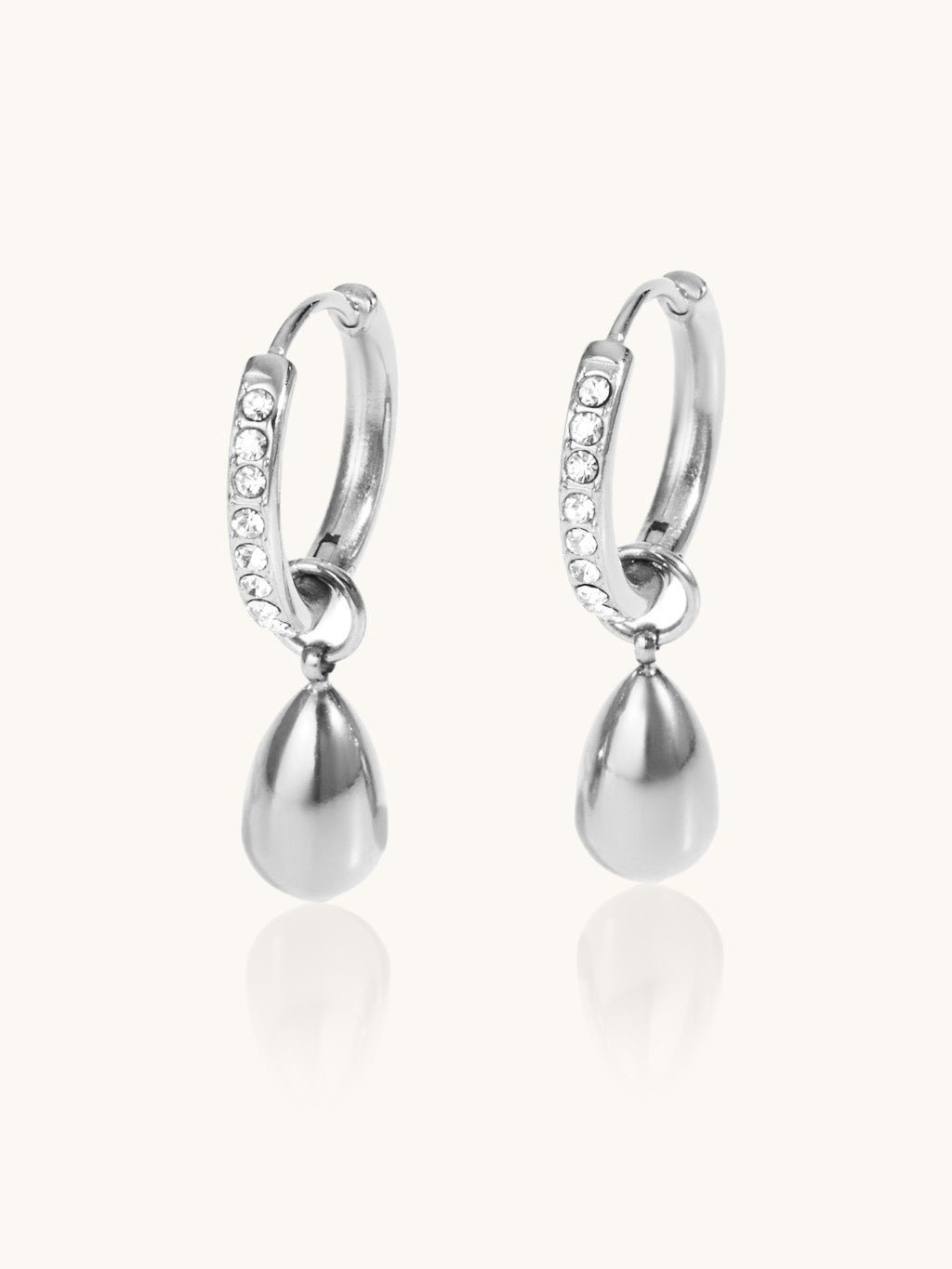 Bright Drop Ohrringe Gold Silber - Dorose | Wasserfester Schmuck