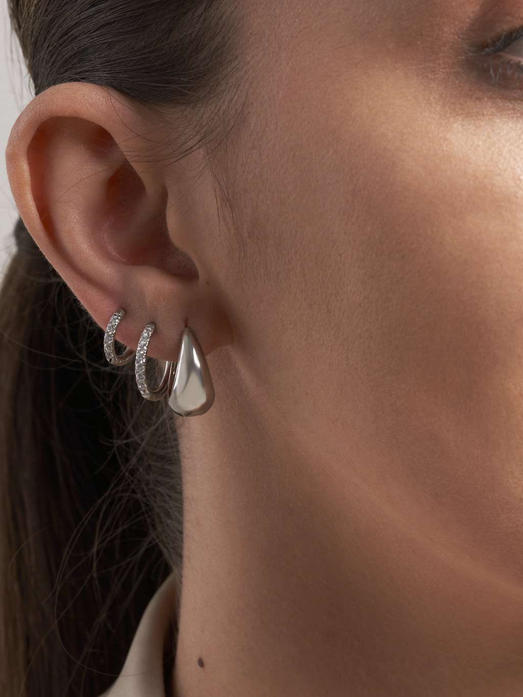 Bullet Ohrringe Klassik Gold & Silber - Dorose | Wasserfester Schmuck, 18K vergoldet
