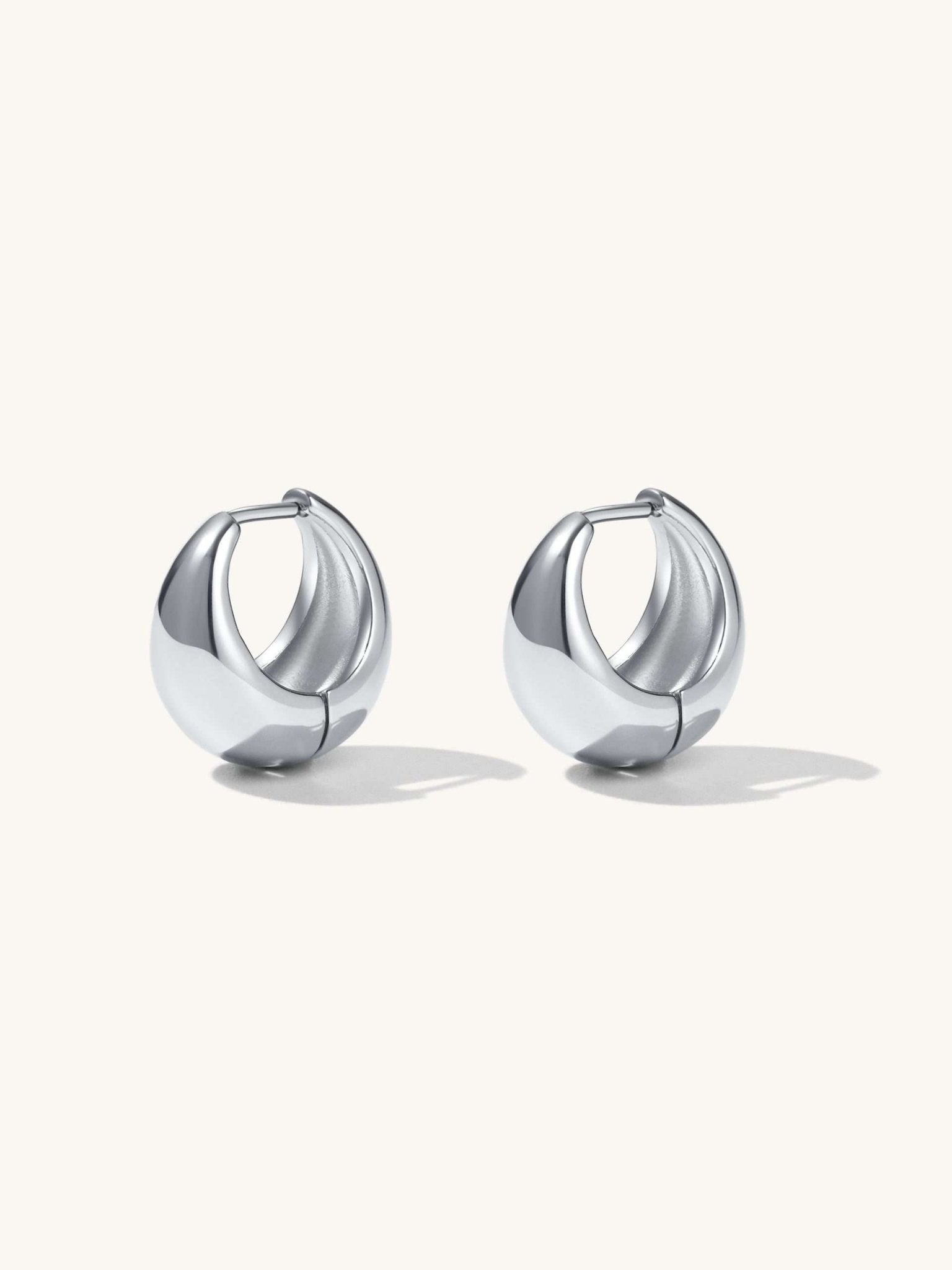 Bullet Ohrringe Klassik Gold & Silber - Dorose | Wasserfester Schmuck, 18K vergoldet