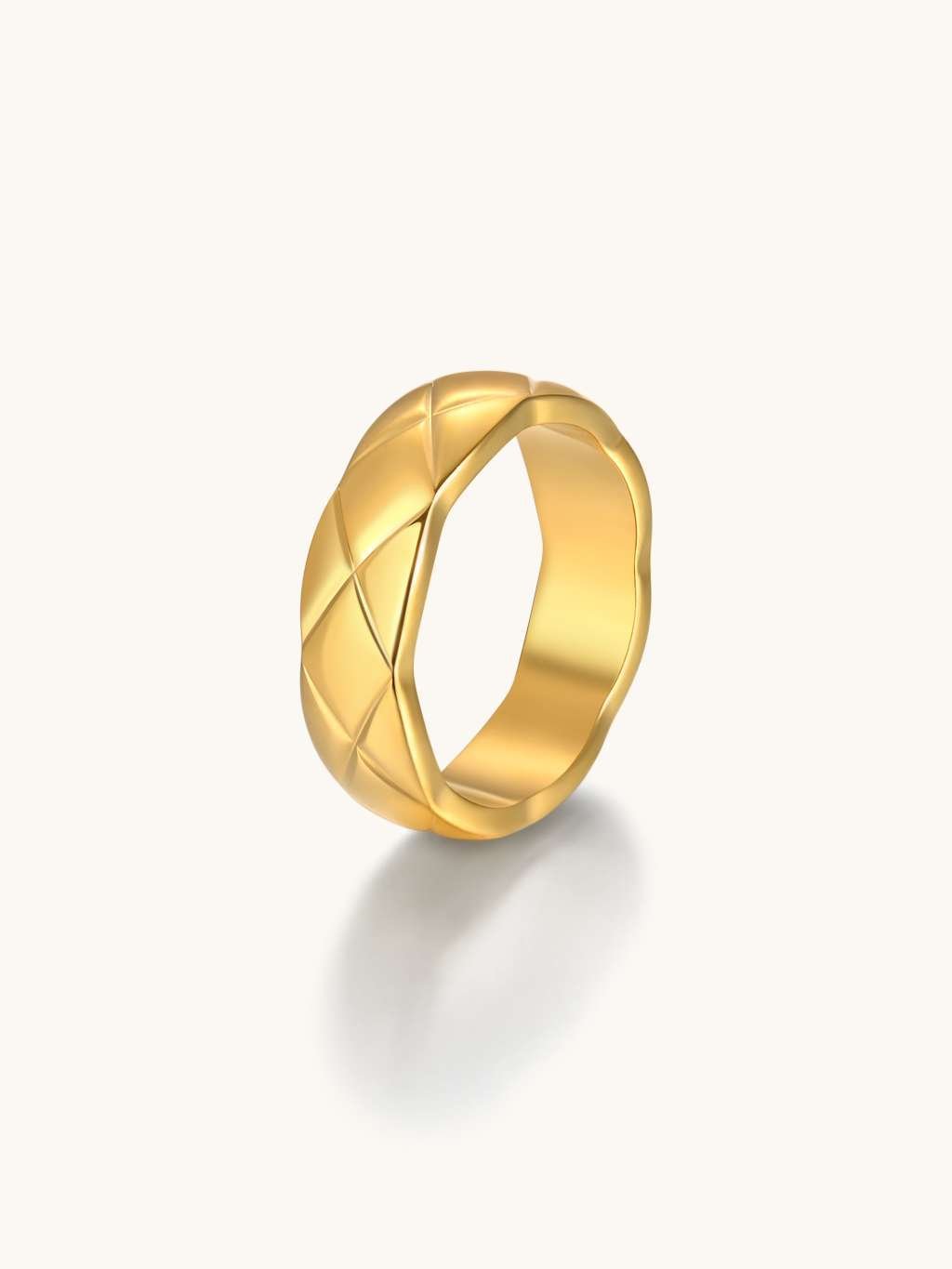 Charming Ring Gold - Dorose | Wasserfester Schmuck, 18K vergoldet