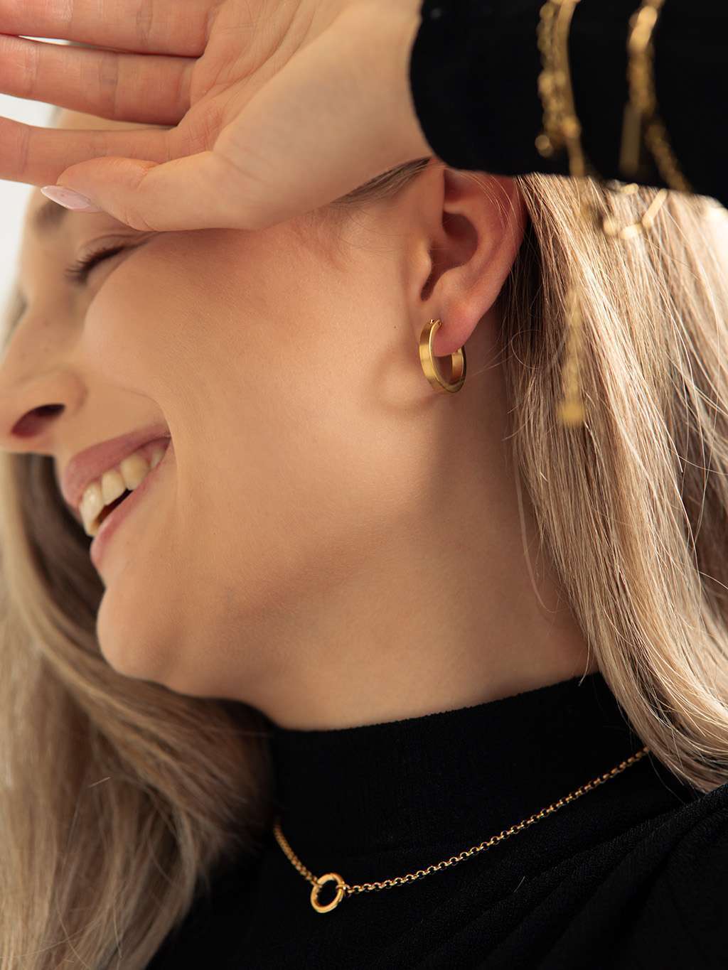 Circle Kette Gold - Dorose | Wasserfester Schmuck, 18K vergoldet