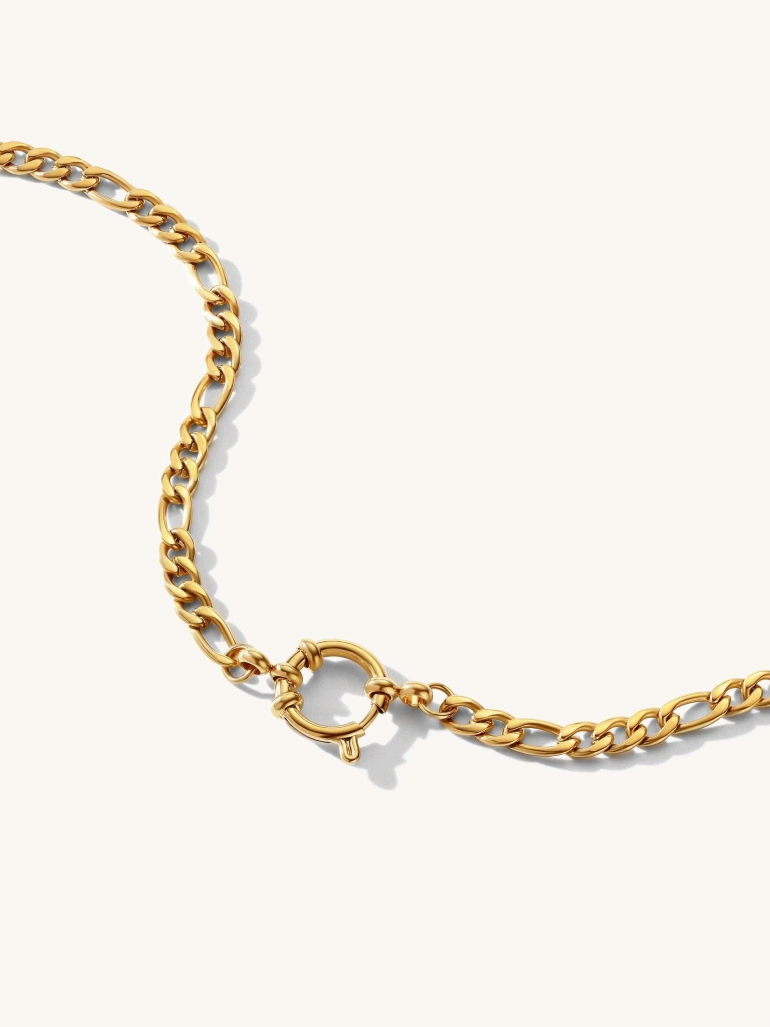 Classic Gourmet Halskette Gold - Dorose | Wasserfester Schmuck, 18K vergoldet