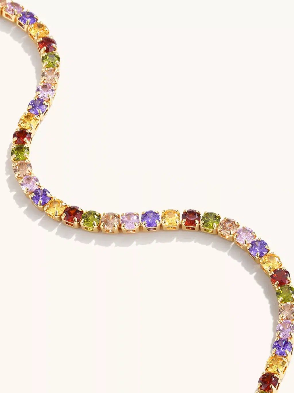 Colorful Armband Gold - Dorose | Wasserfester Schmuck, 18K vergoldet