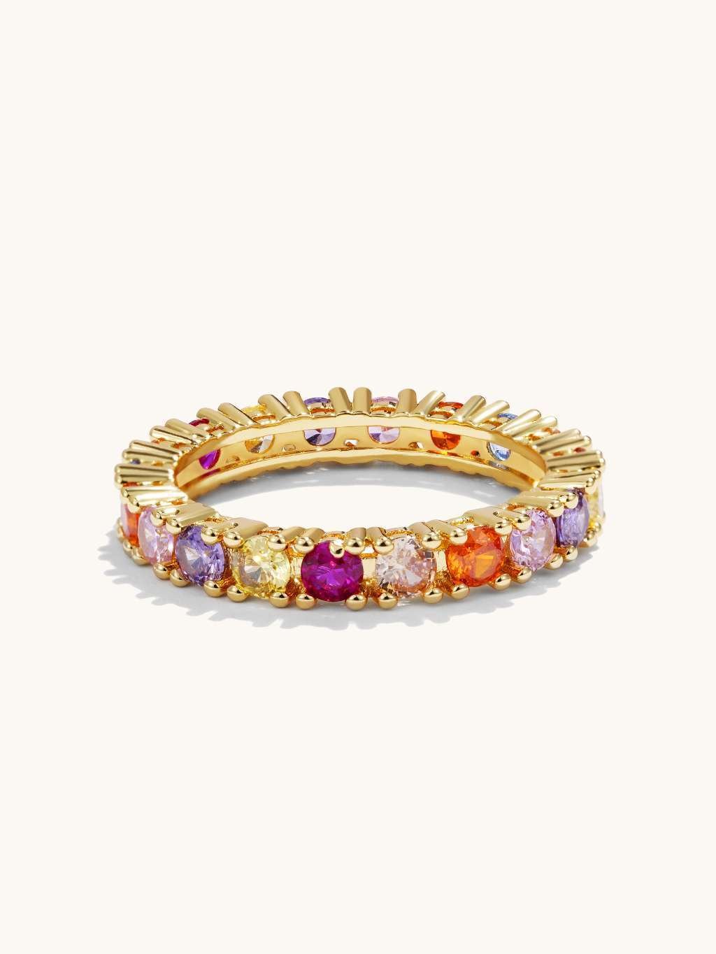 Colorful Ring Gold - Dorose | Wasserfester Schmuck, 18K vergoldet