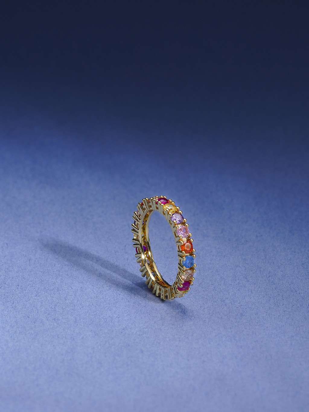 Colorful Ring Gold - Dorose | Wasserfester Schmuck, 18K vergoldet