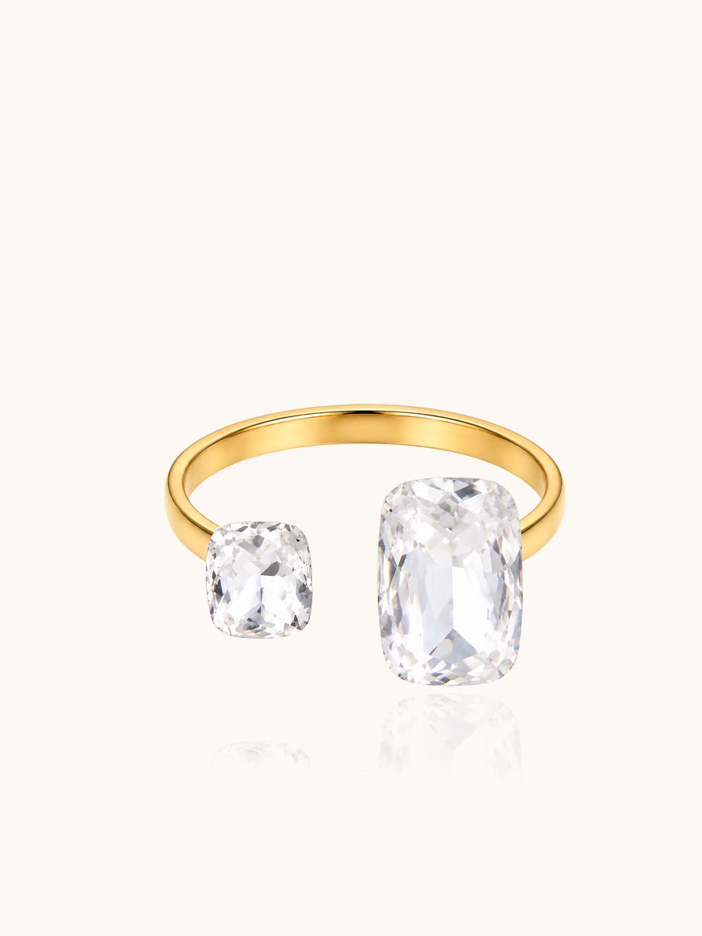 Cushion Ring Gold - Dorose | Wasserresistent, kein Verfärben