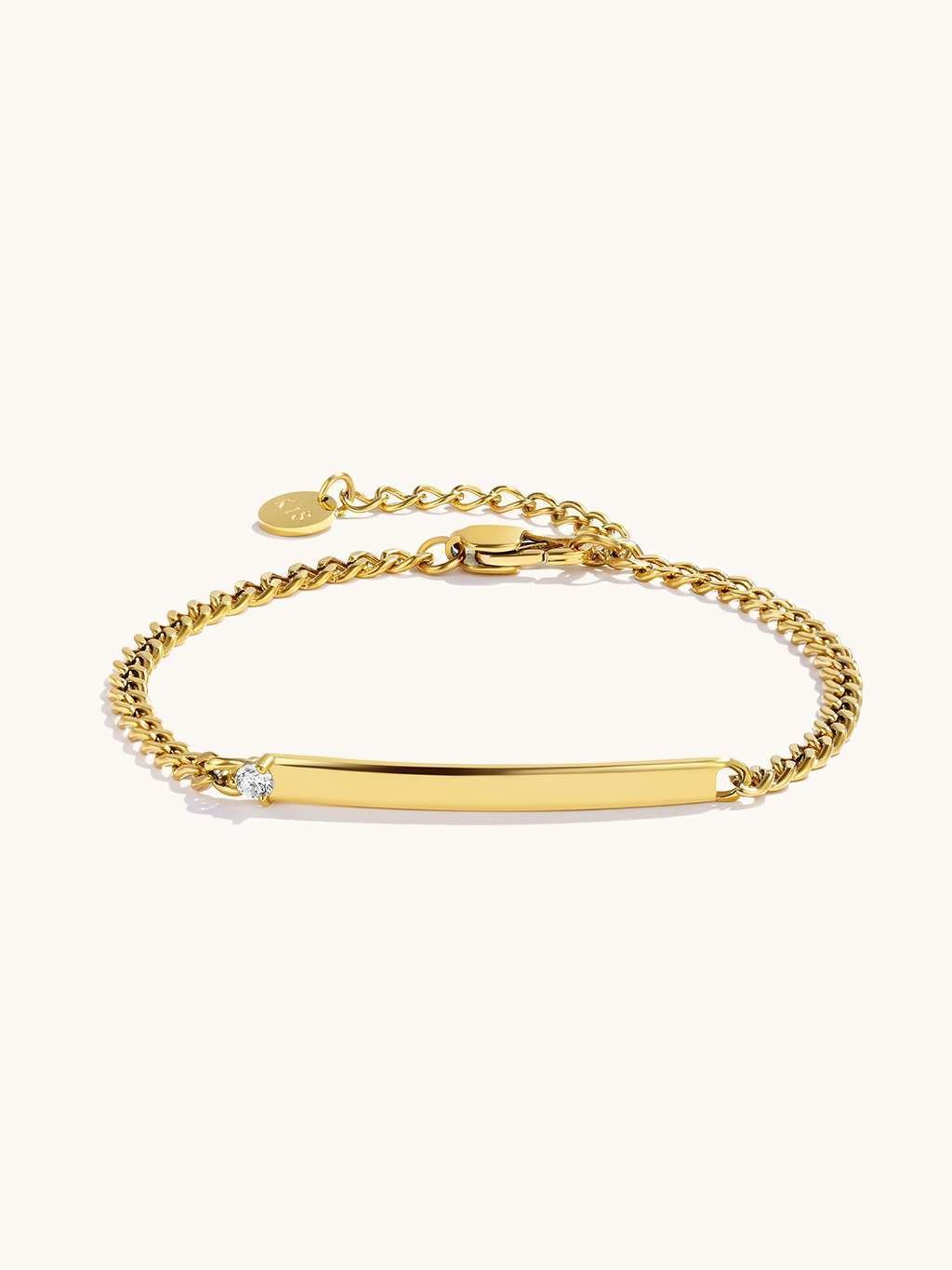 Determined Armband Gold - Dorose | Wasserfester Schmuck, 18K vergoldet