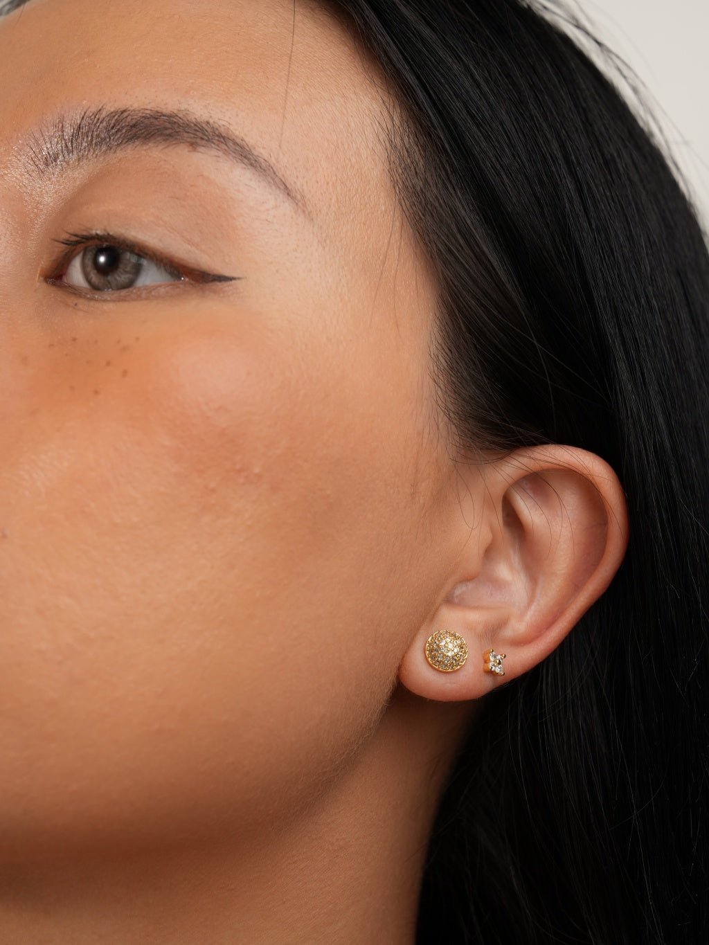 Disco Ball Ohrringe Gold - Dorose | Wasserresistent, kein Verfärben