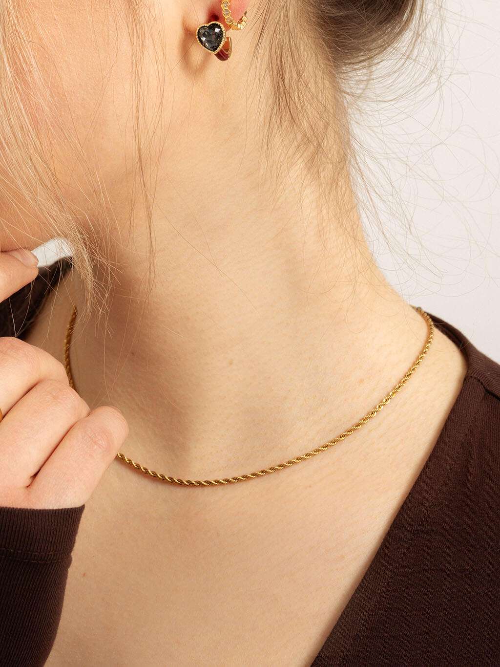 Dna Kette Gold - Dorose | Wasserfester Schmuck, 18K vergoldet