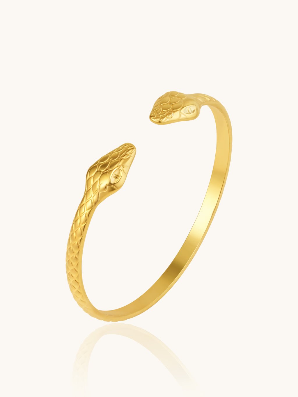 Doppelschlangen Armband Gold - Dorose | Wasserresistent, kein Verfärben