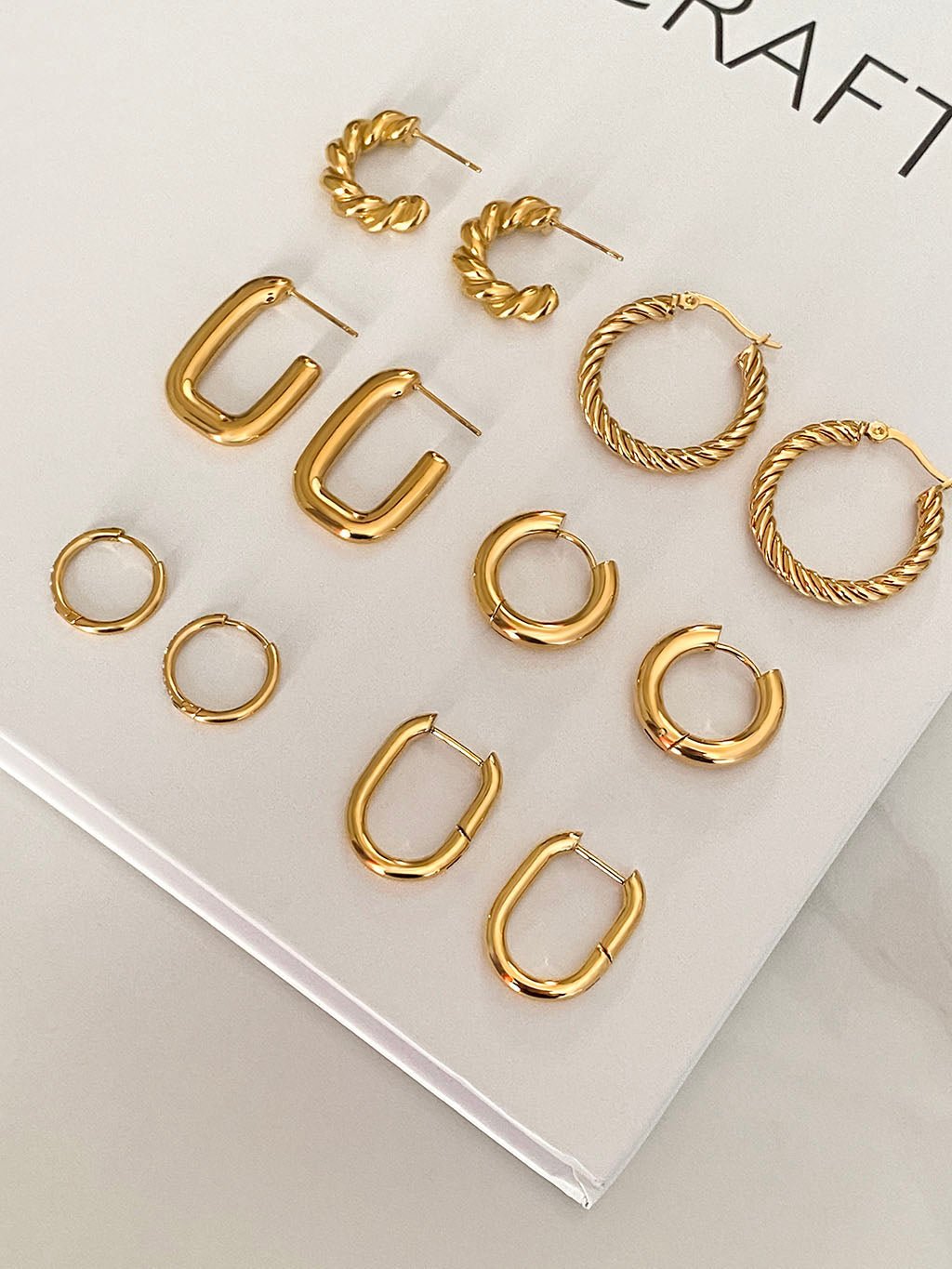 Dorose Mystery Box (4 Pieces + Jewelry Box) - Dorose | Wasserfester Schmuck, 18K vergoldet