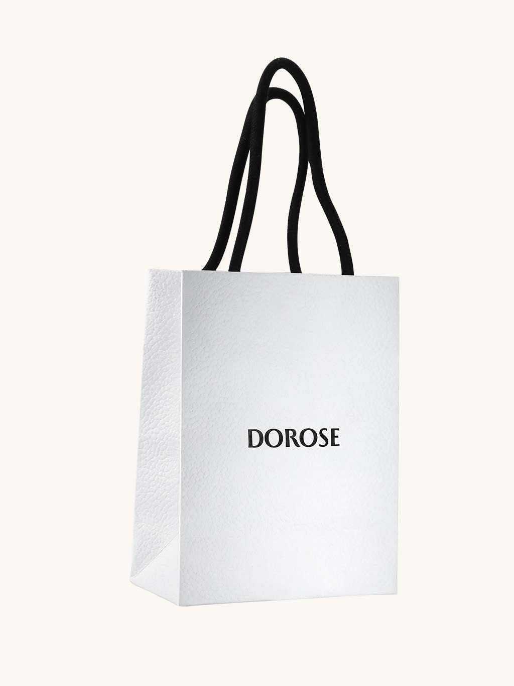 Dorose tragbare Geschenktüte Weiß - Dorose | Wasserfester Schmuck, 18K vergoldet