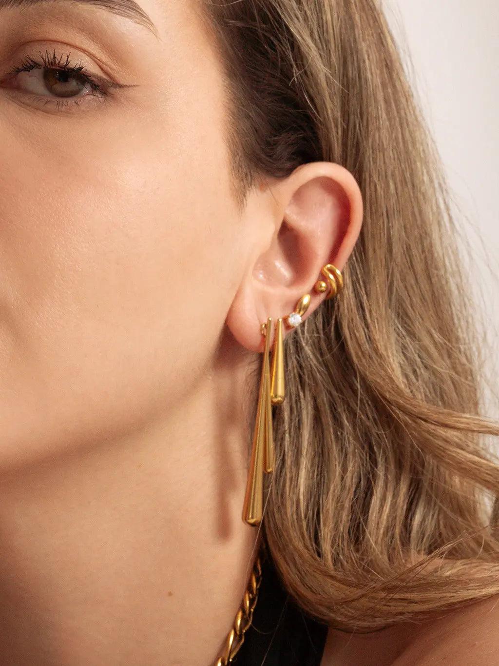 Duet Earcuff Gold