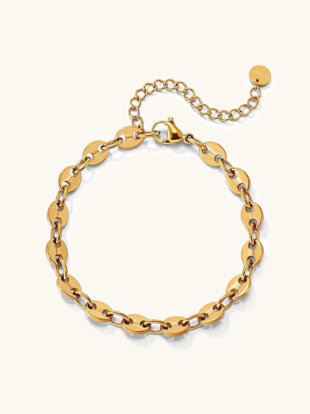 Emotion Armband Gold - Dorose | Wasserfester Schmuck, 18K vergoldet