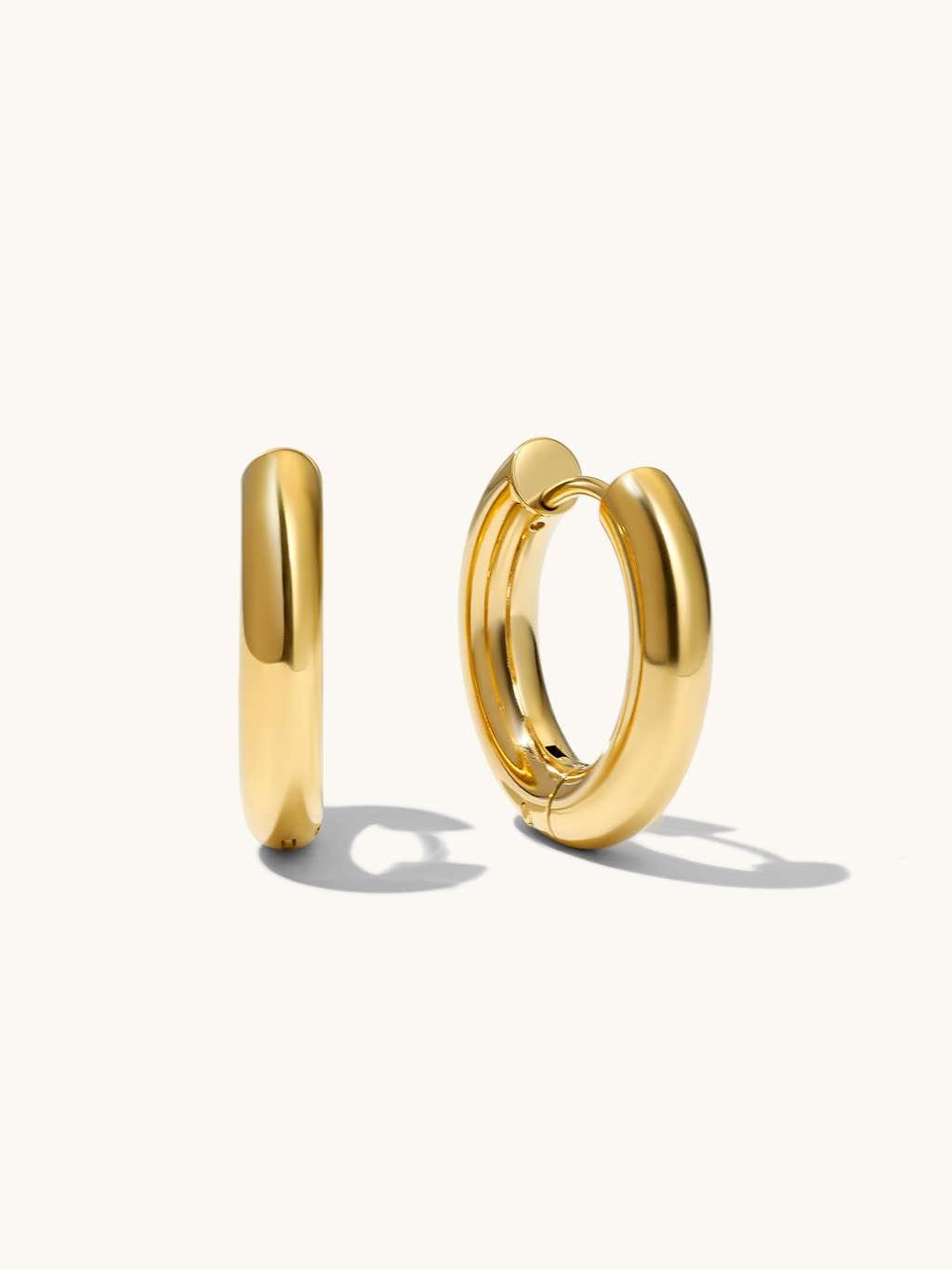 Endless Ohrringe Gold & Silber - Dorose | Wasserfester Schmuck, 18K vergoldet