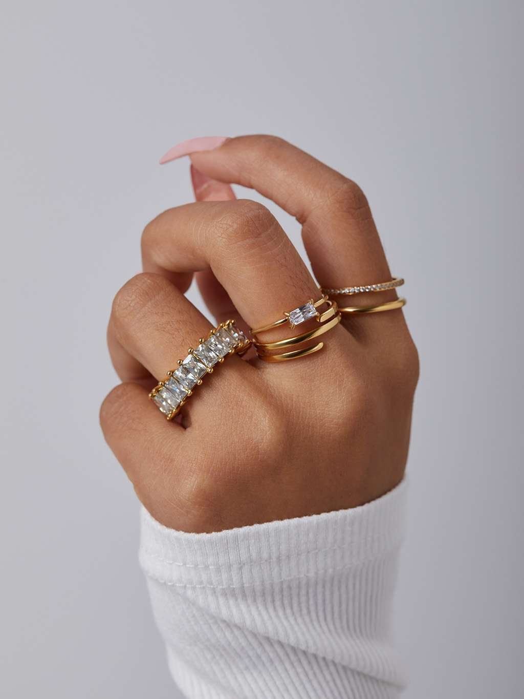 Fabulous Ring Gold - Dorose | Wasserfester Schmuck, 18K vergoldet