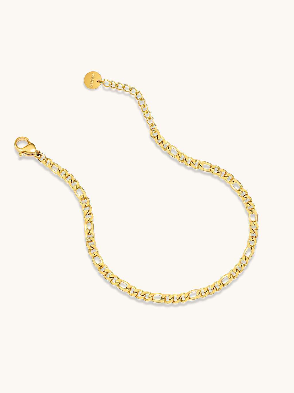 Figaro Armband Gold - Dorose | Wasserfester Schmuck, 18K vergoldet