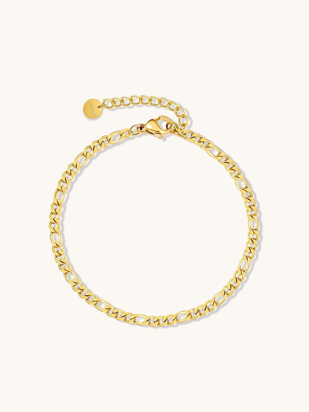 Figaro Armband Gold - Dorose | Wasserfester Schmuck, 18K vergoldet
