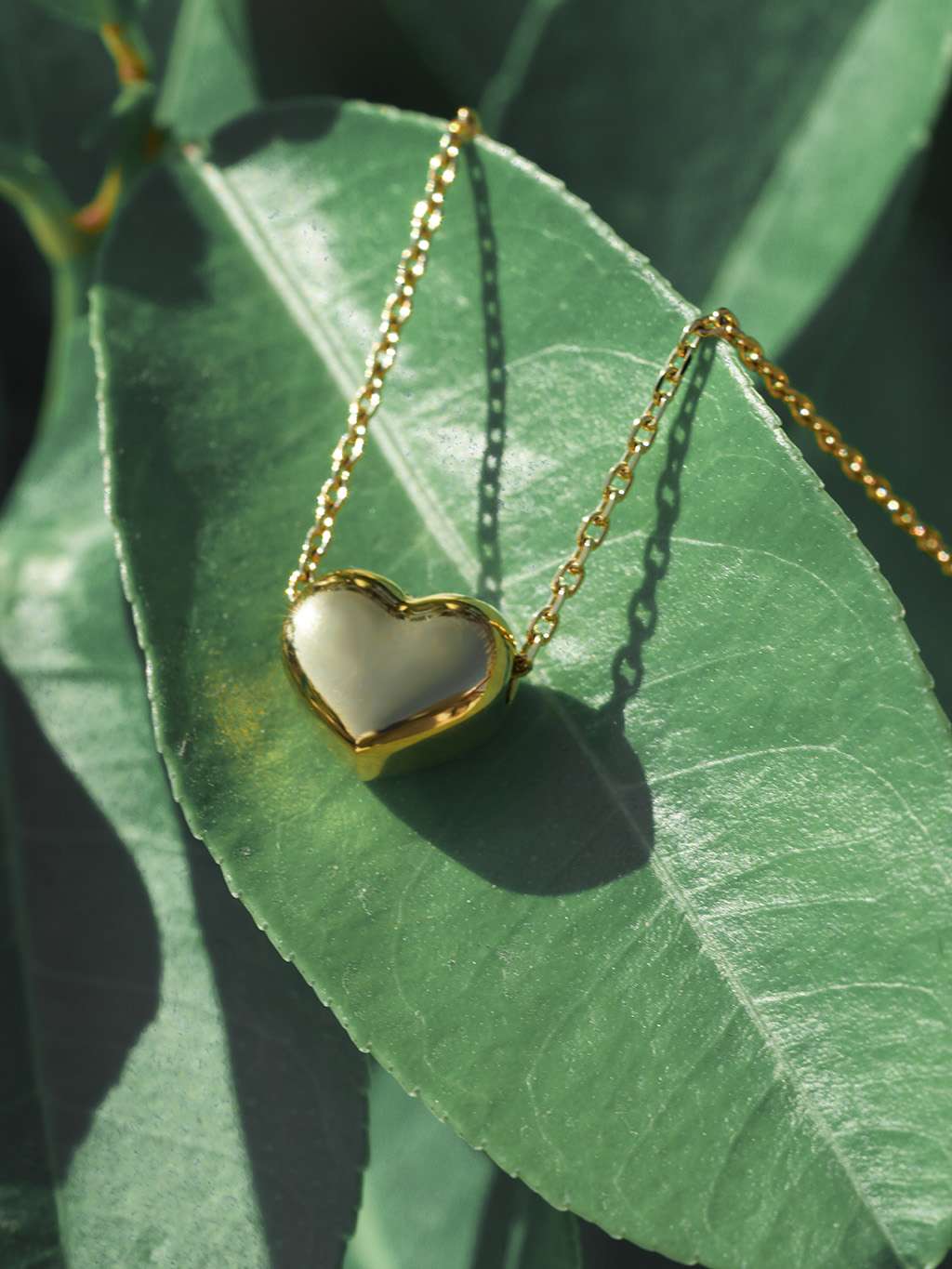 Full Heart Halskette Gold - Dorose | Wasserfester Schmuck, 18K vergoldet