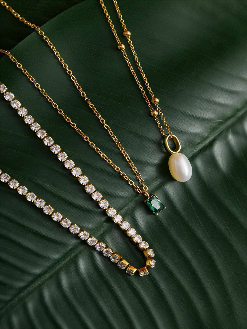 Goldene Tauhalskette - Dorose | Wasserfester Schmuck, 18K vergoldet