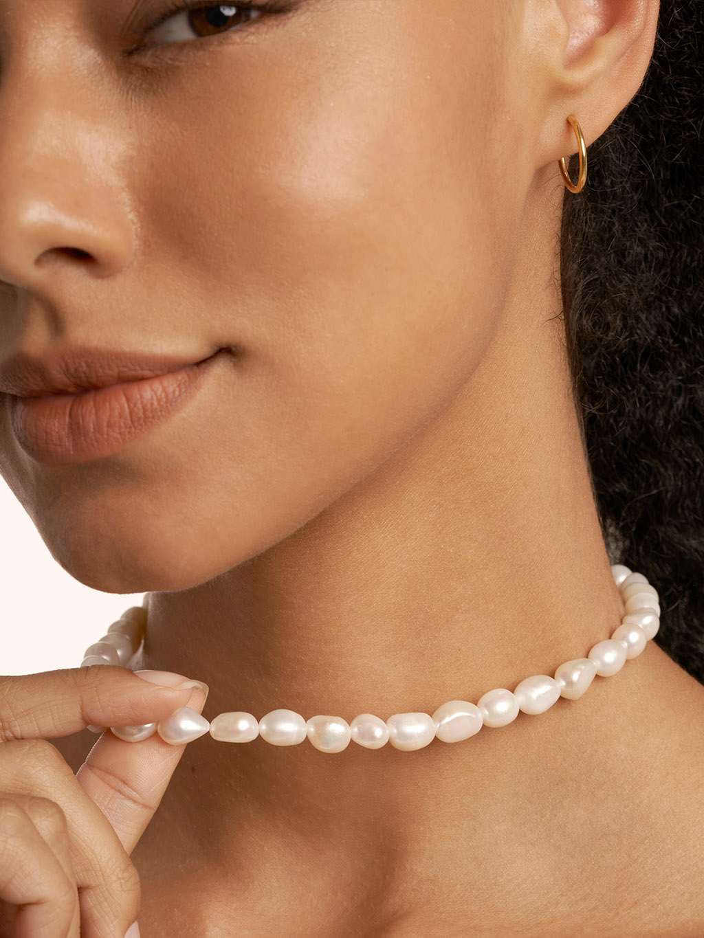 Halskette Ot Pearls Gold - Dorose | Wasserfester Schmuck, 18K vergoldet
