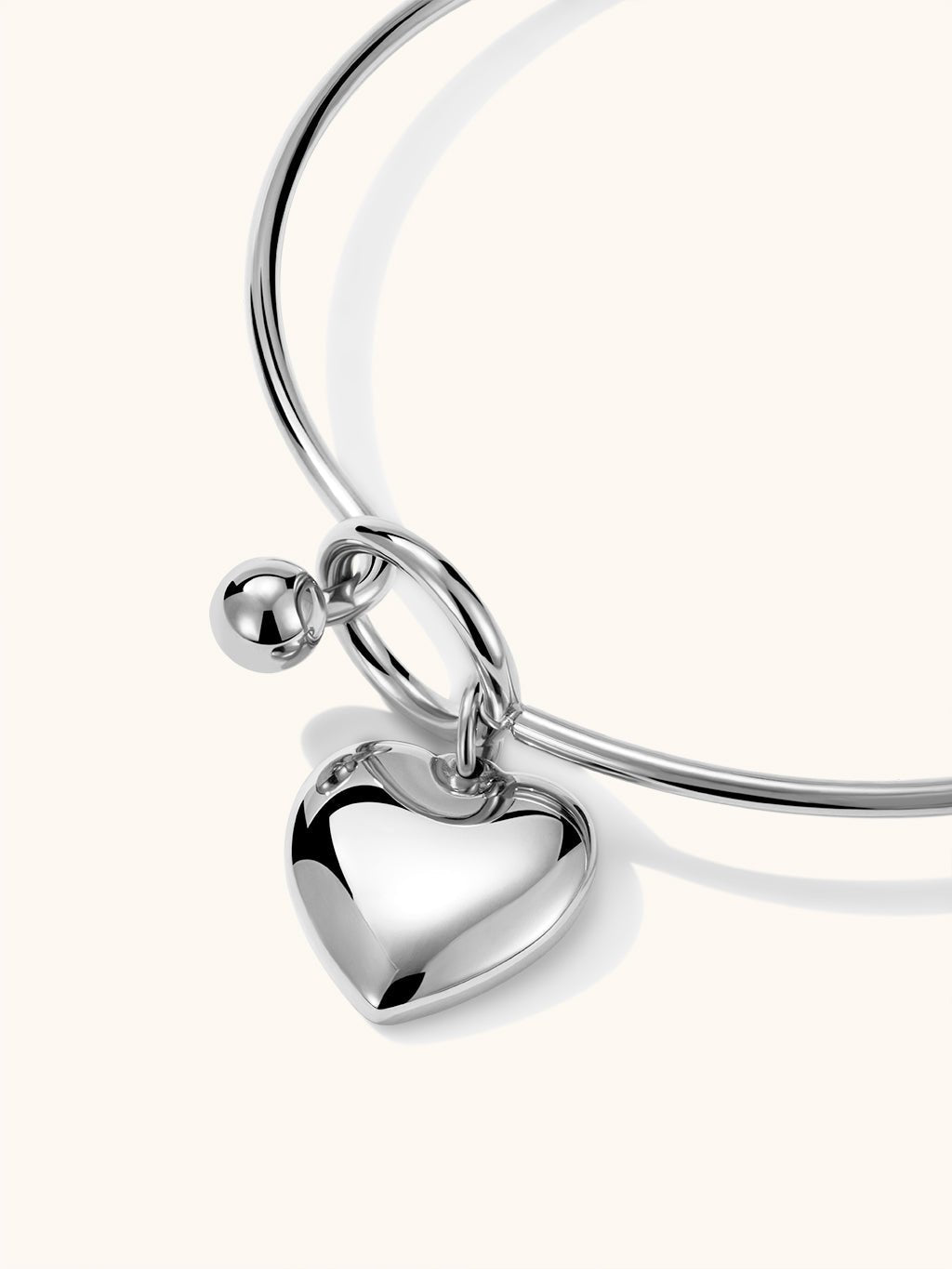 Herz Charm - Anhänger Armband Gold Silber - Dorose | Wasserresistent, kein Verfärben