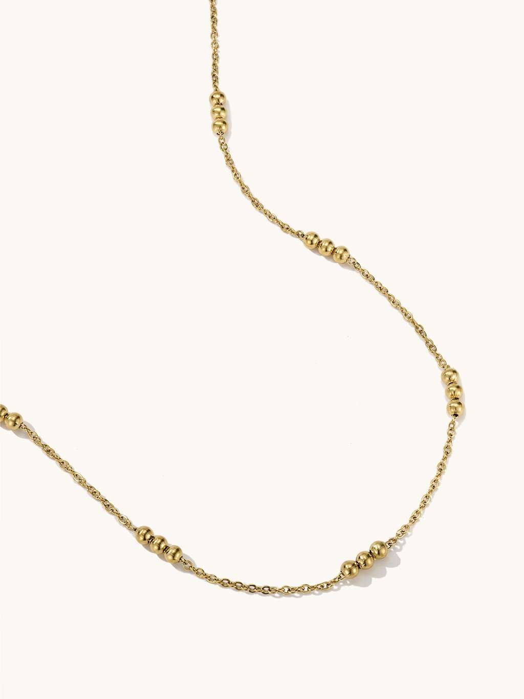 Hey Happiness Kette Gold - Dorose | Wasserfester Schmuck, 18K vergoldet