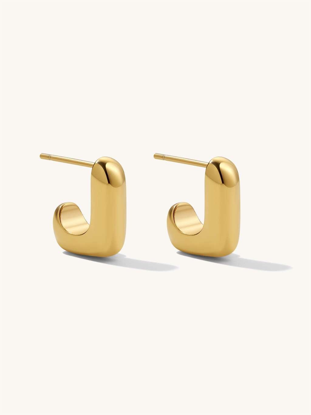 Immortal Small Ohrringe Gold - Dorose | Wasserfester Schmuck, 18K vergoldet
