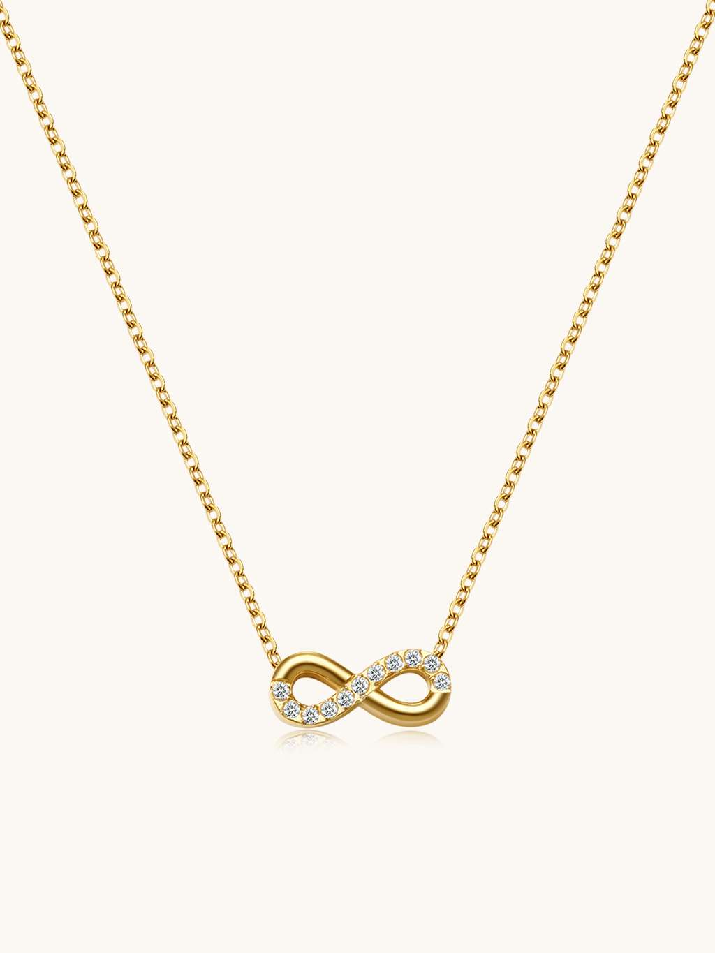 Infinite Love Kette Gold - Dorose | Wasserfester Schmuck, 18K vergoldet