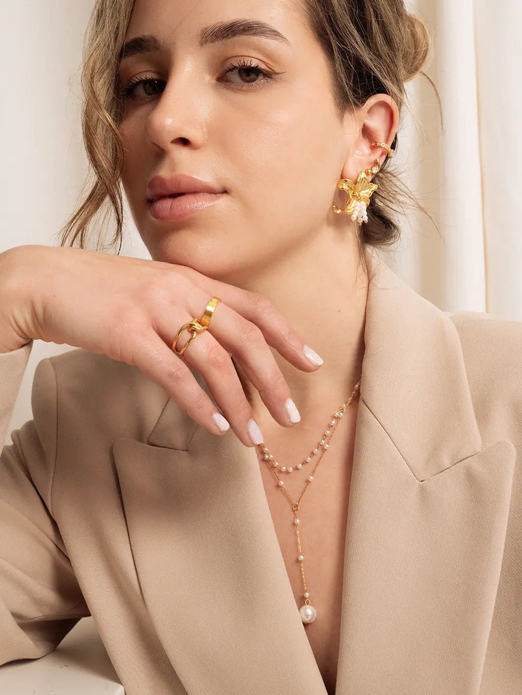 Infinite Love Ring Gold - Dorose | Wasserfester Schmuck, 18K vergoldet