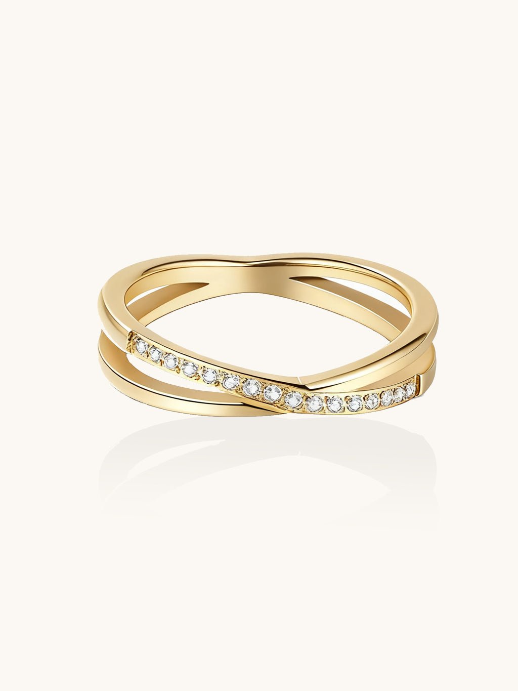 Infinity Ring Gold - Dorose | Wasserresistent, kein Verfärben
