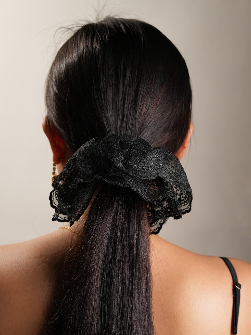 Lace Bloom Scrunchie - Dorose | Wasserresistent, kein Verfärben