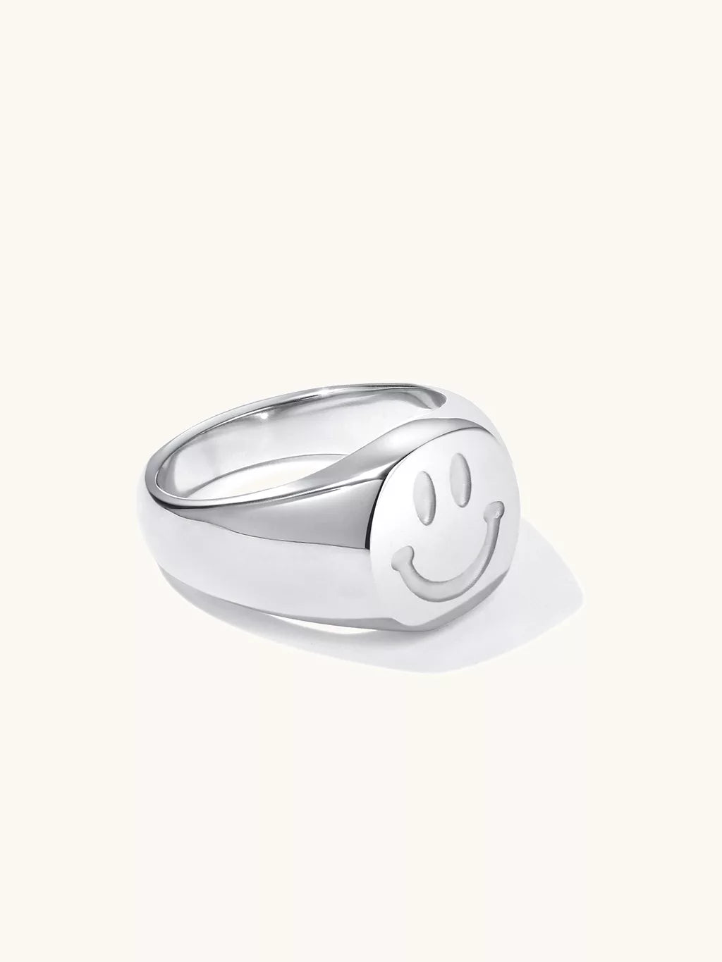 Lächeln Happy Ring Gold & Silber - Dorose | Wasserfester Schmuck, 18K vergoldet
