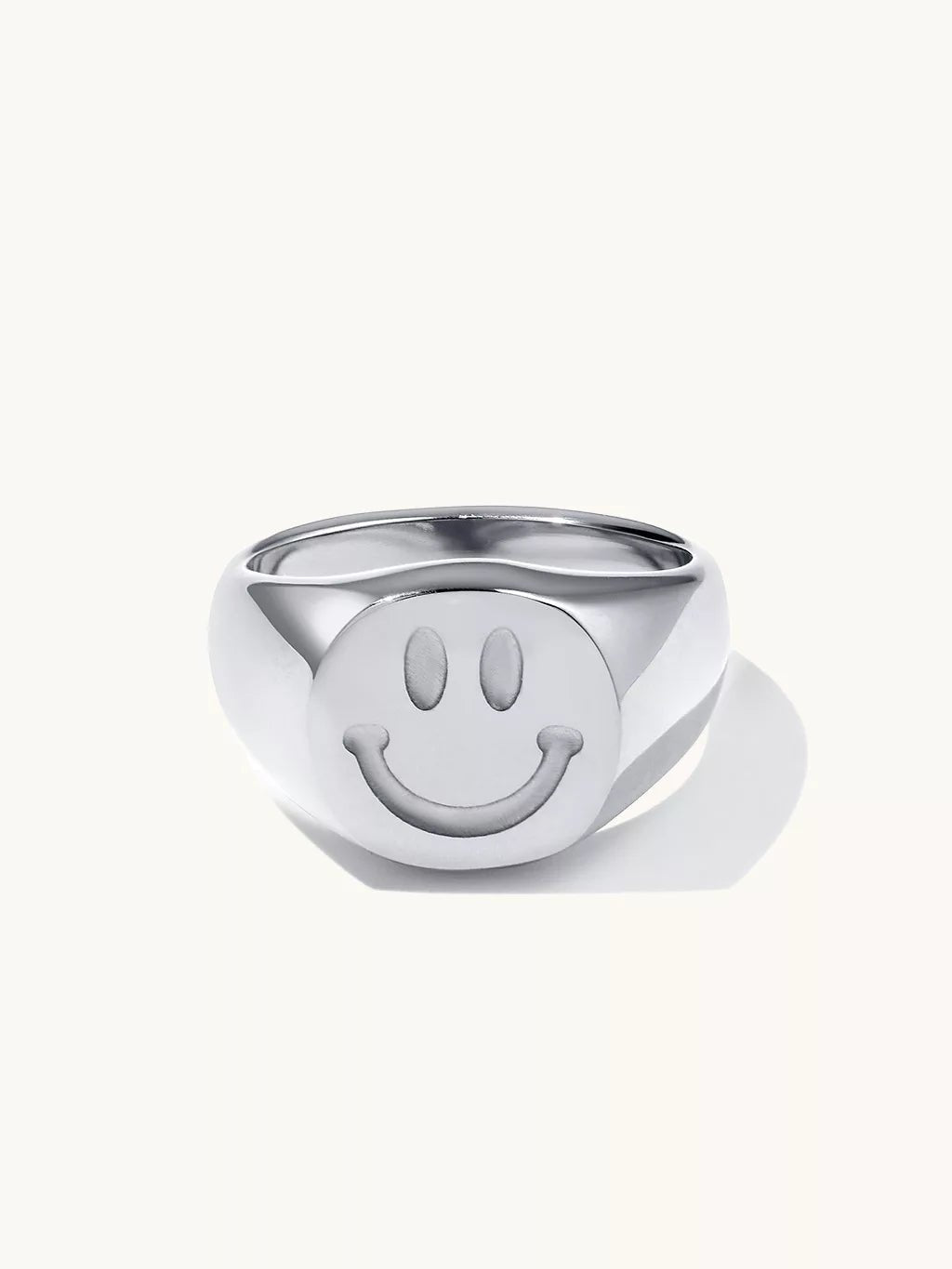 Lächeln Happy Ring Gold & Silber - Dorose | Wasserfester Schmuck, 18K vergoldet