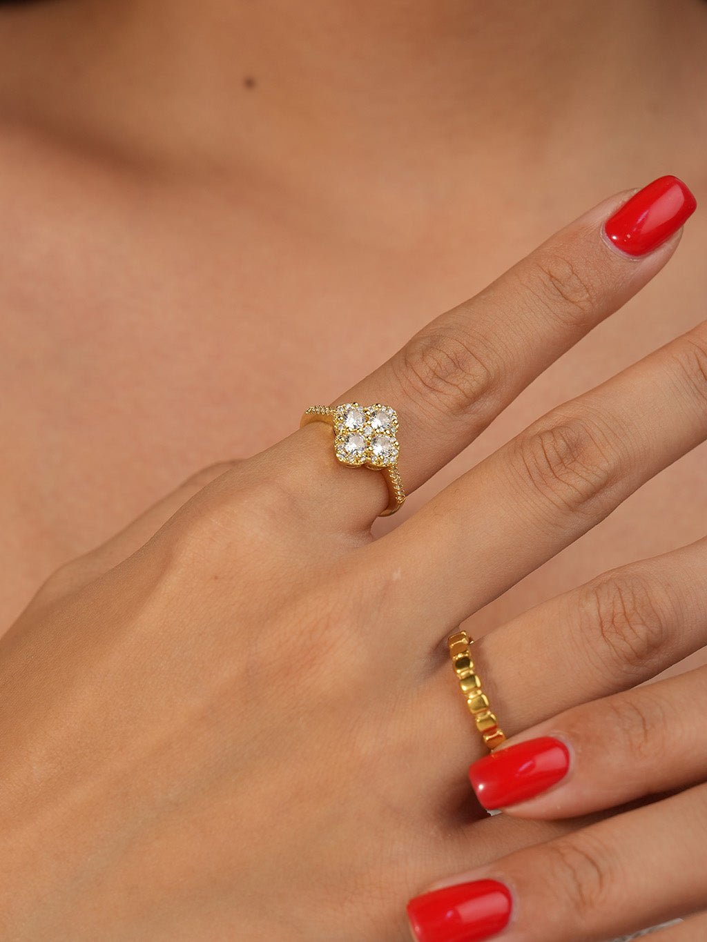 Lucky Ring Gold - Dorose | Wasserresistent, kein Verfärben